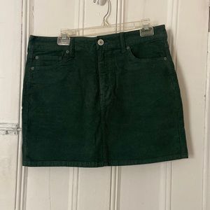 American, Eagle, Corduroy, mini skirt